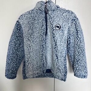 Cozy Blue Sherpa Jacket